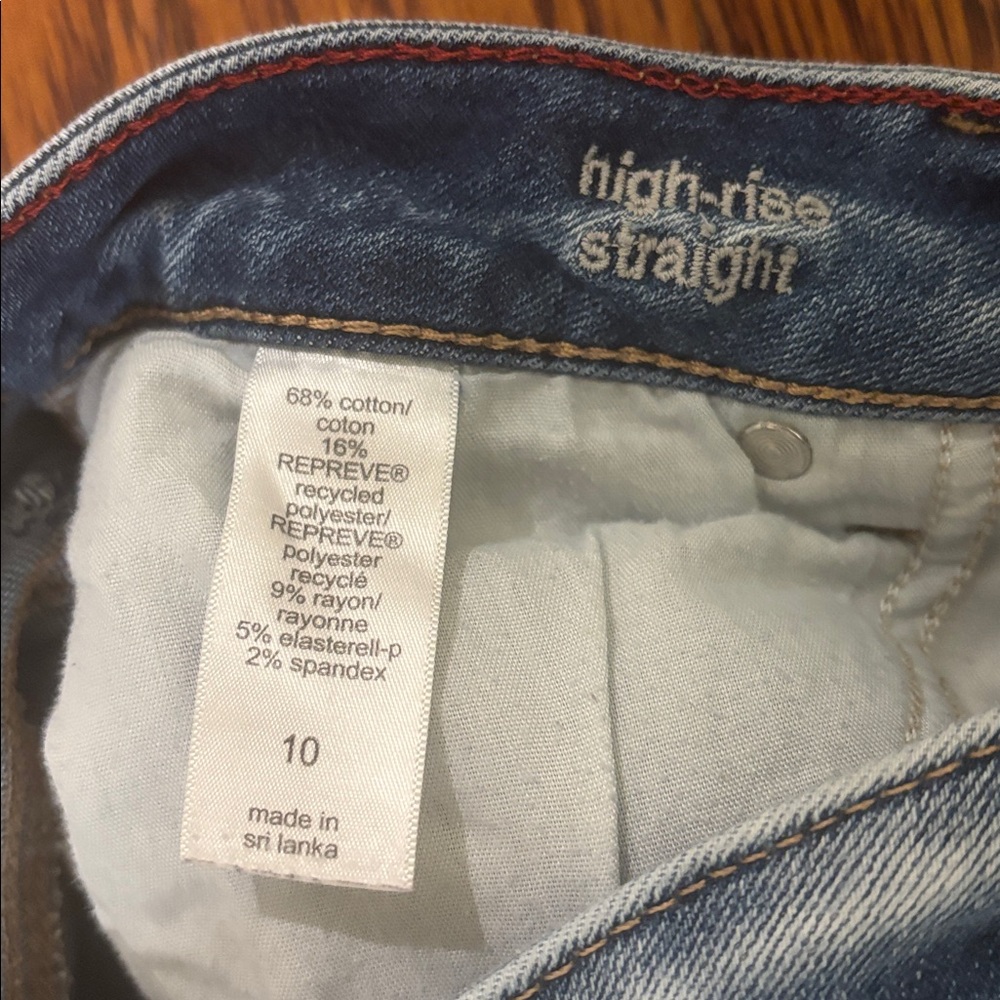 Edgely Ripped Ankle Jeans Women’s Size: 10 - Picture 6 of 7